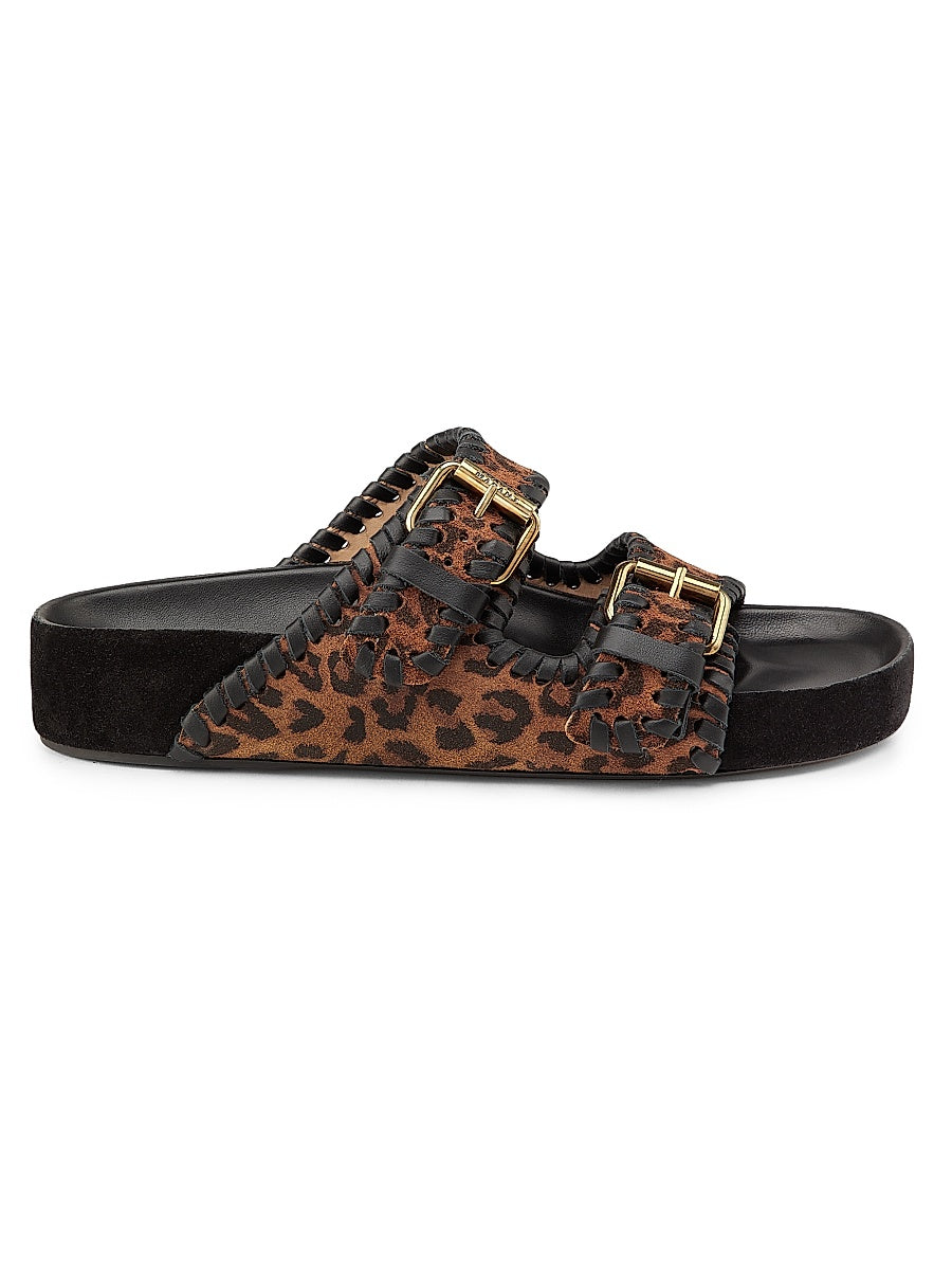 Lennyo Suede Sandals