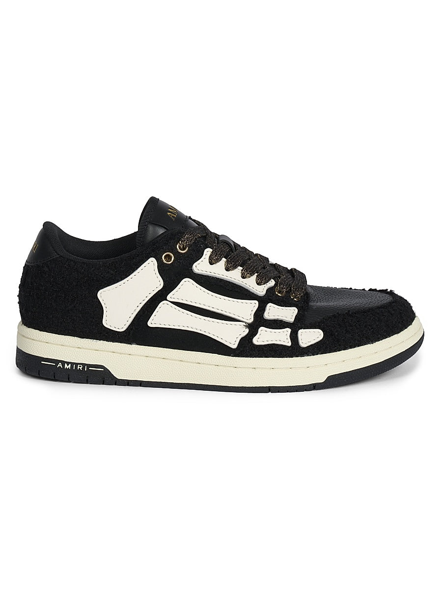 Bouclé Skel Top Low-Top Sneakers