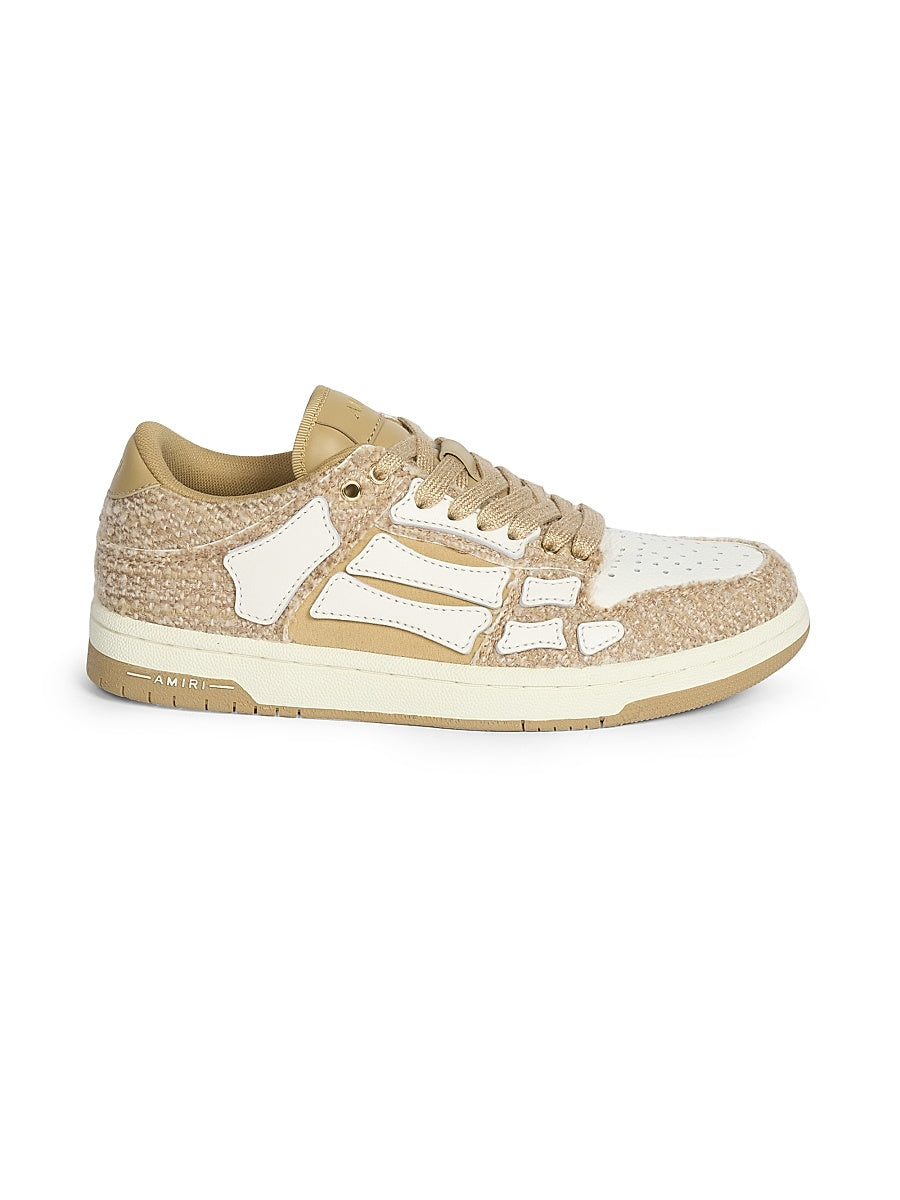 Bouclé Skel Top Low-Top Sneakers