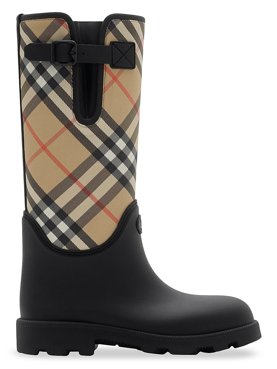 Marsh Stamp Check High Boots