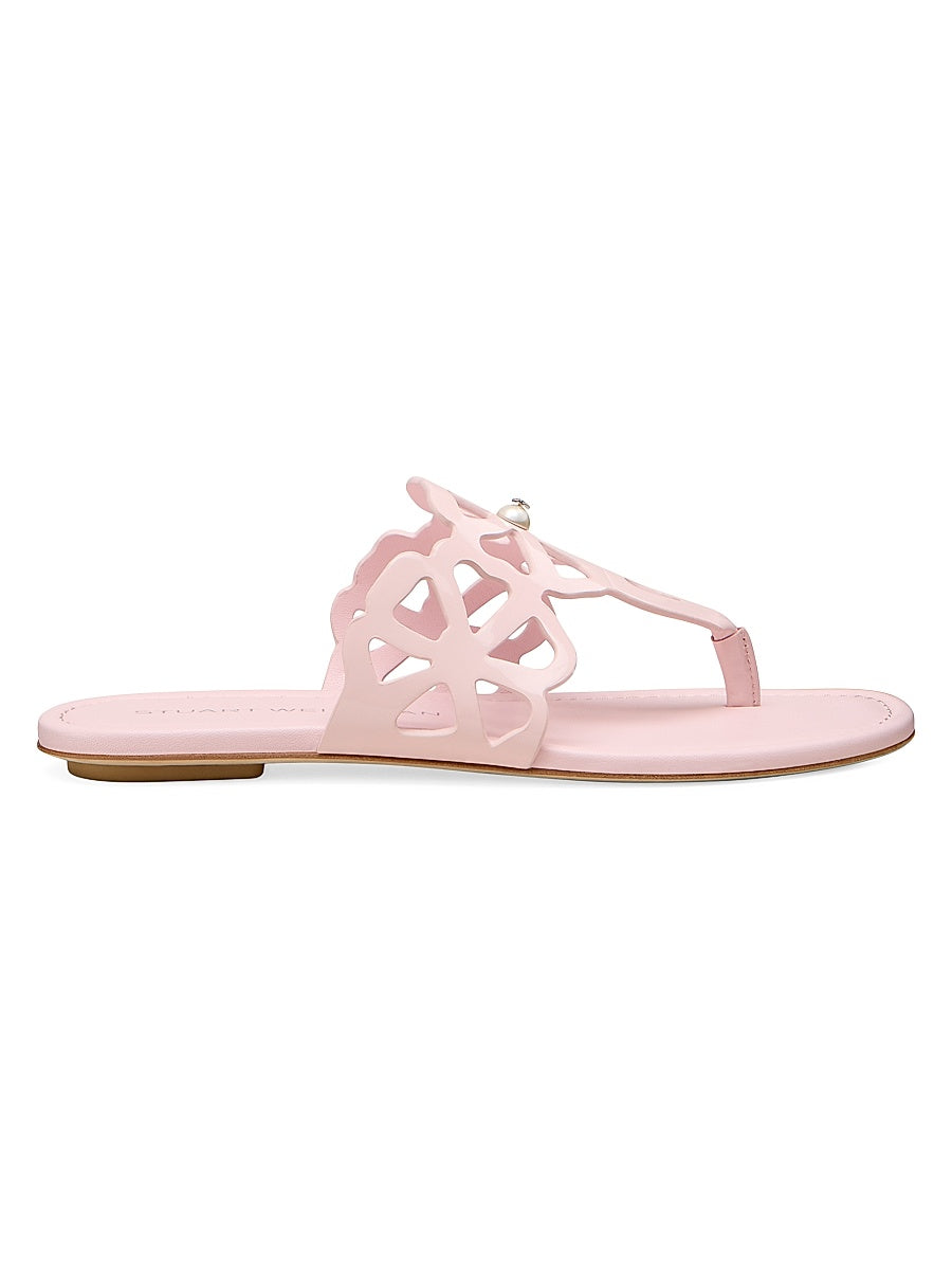 Jasmine Patent Leather T-Strap Sandals