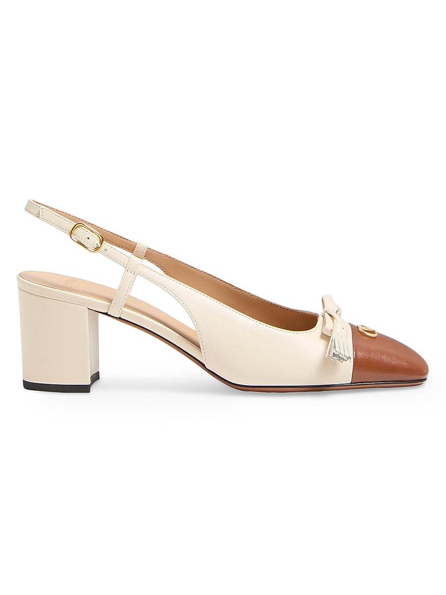 Valet Du Roi 60MM Kidskin Slingback Pumps
