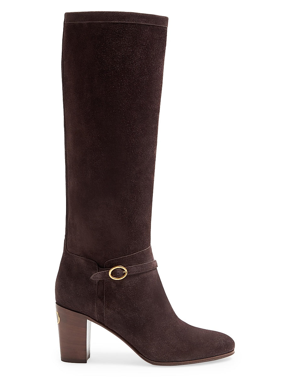 Pattie Crust 75MM Leather Boots