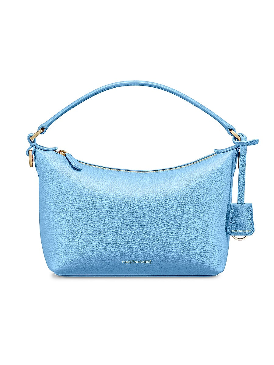 Small Leather Soft Hobo Bag