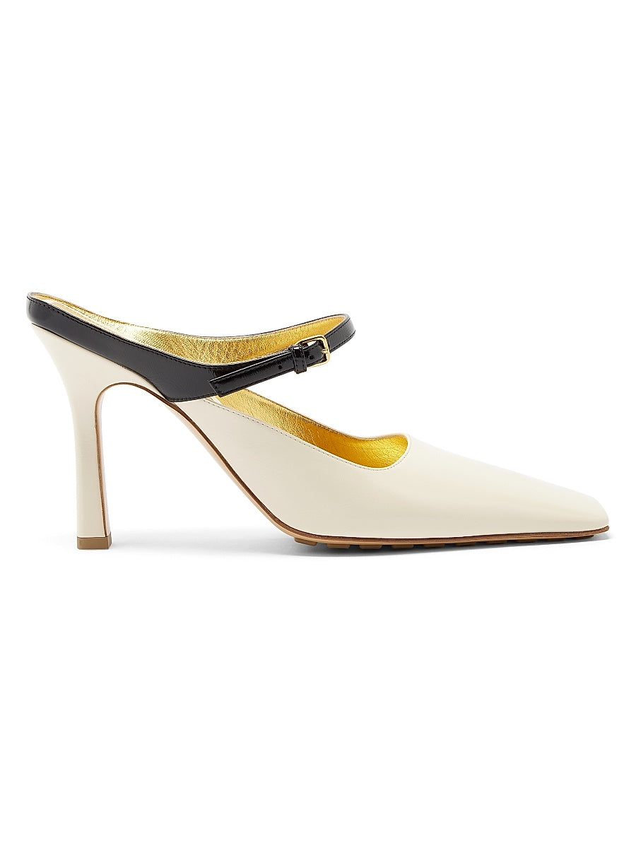 Andrea 90MM Leather Pumps