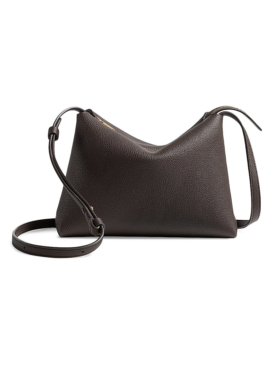 Medium Lina Leather Crossbody Bag