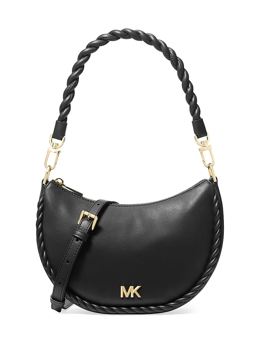 Kyla Leather Pouchette Shoulder Bag