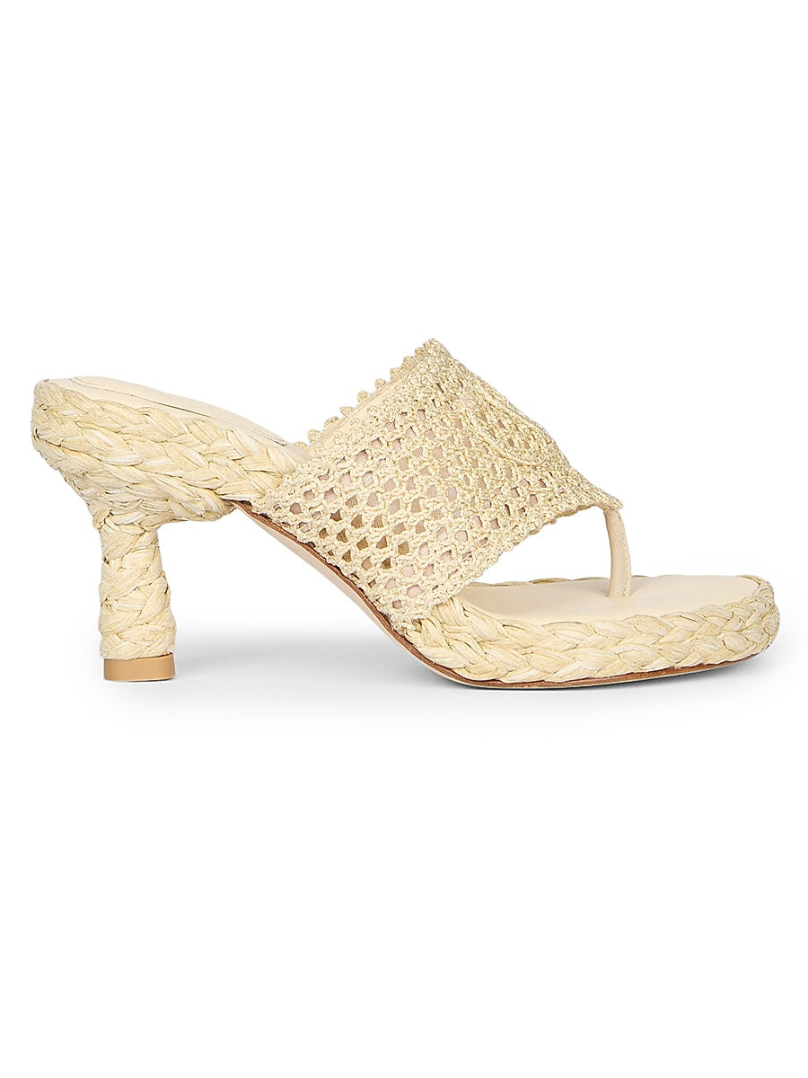 Isla Woven Thong Sandals