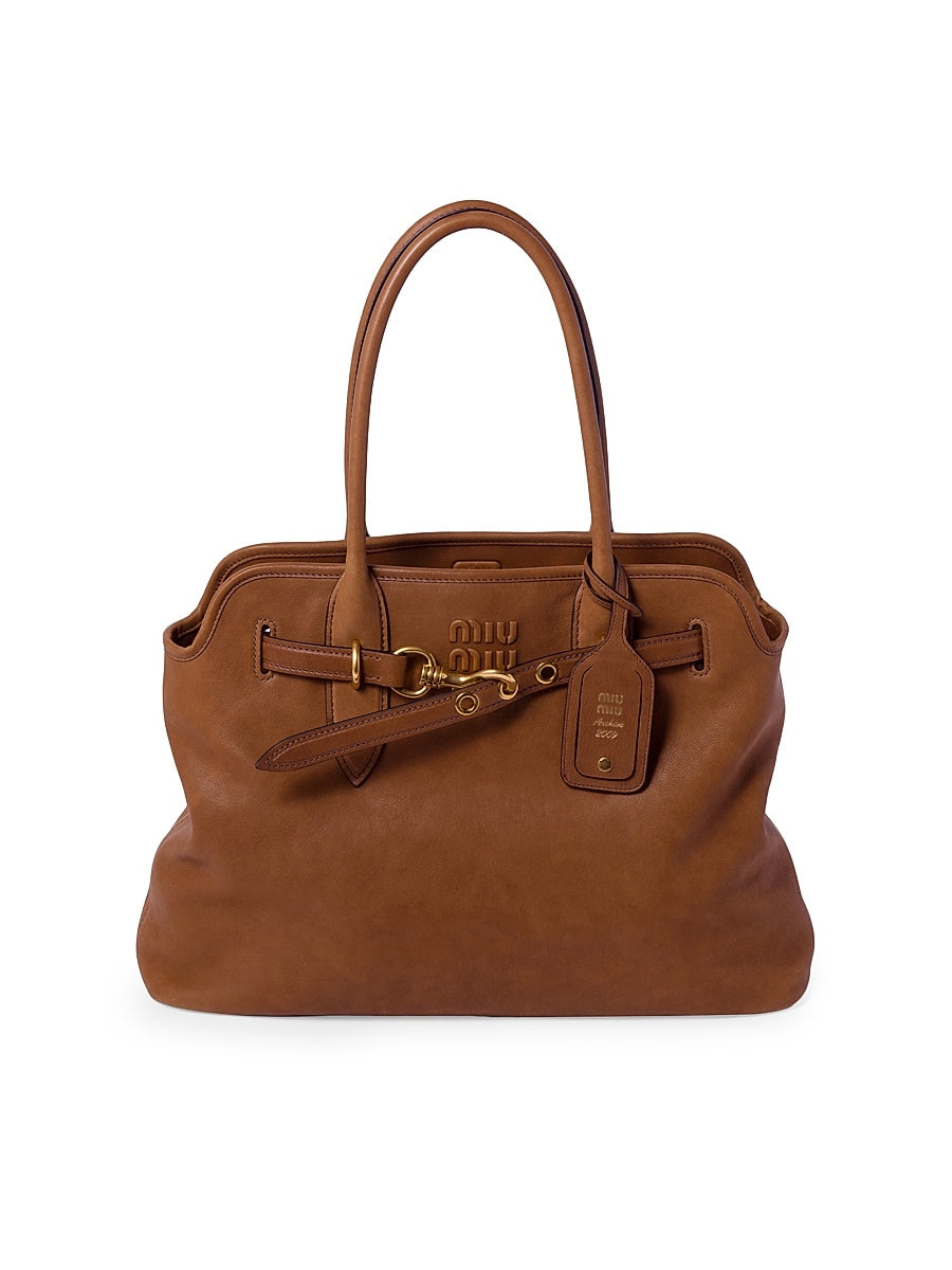 Aventure Nappa Leather Shoulder Bag
