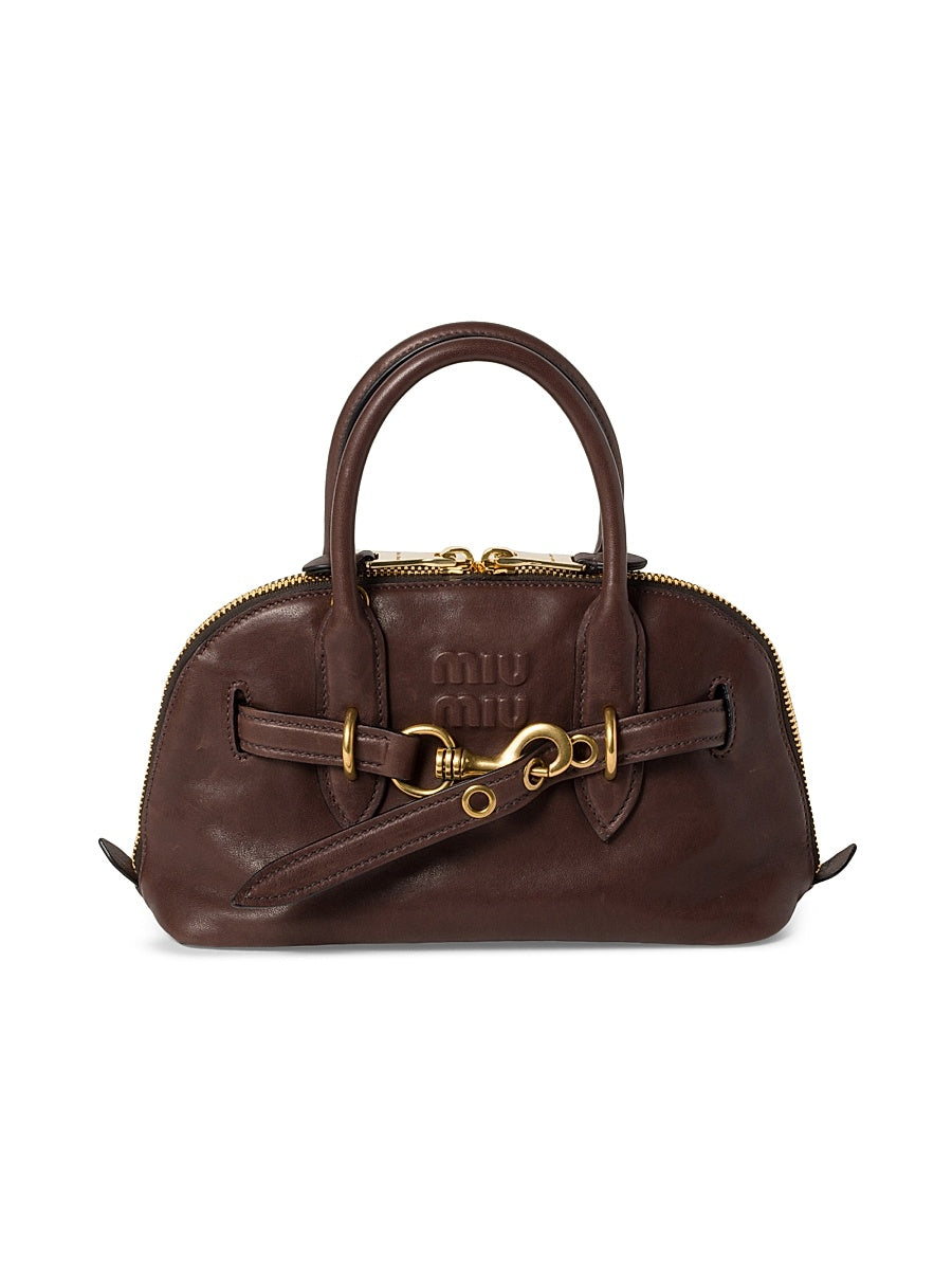 Aventure Nappa Leather Top-Handle Bag