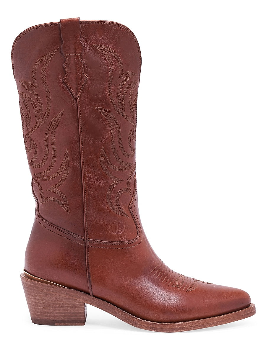 Gigi 55MM Leather Boots