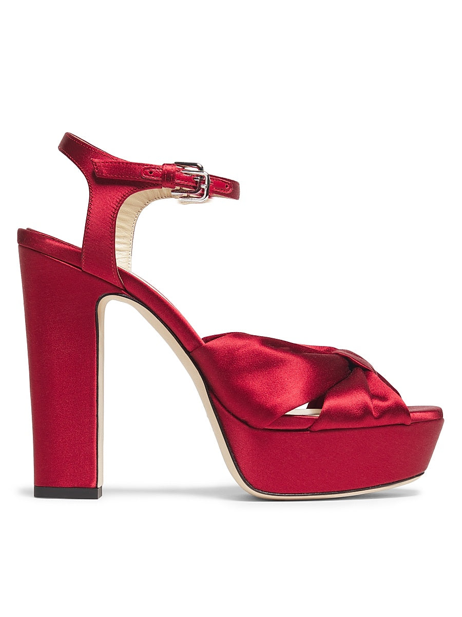 Heloise 120MM Satin Platform Sandals