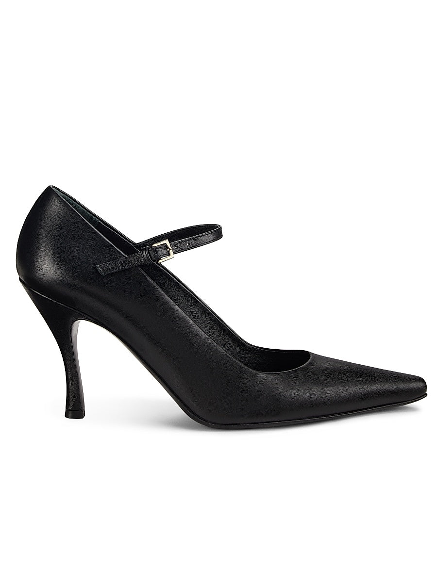 Carey 85MM Leather Pumps