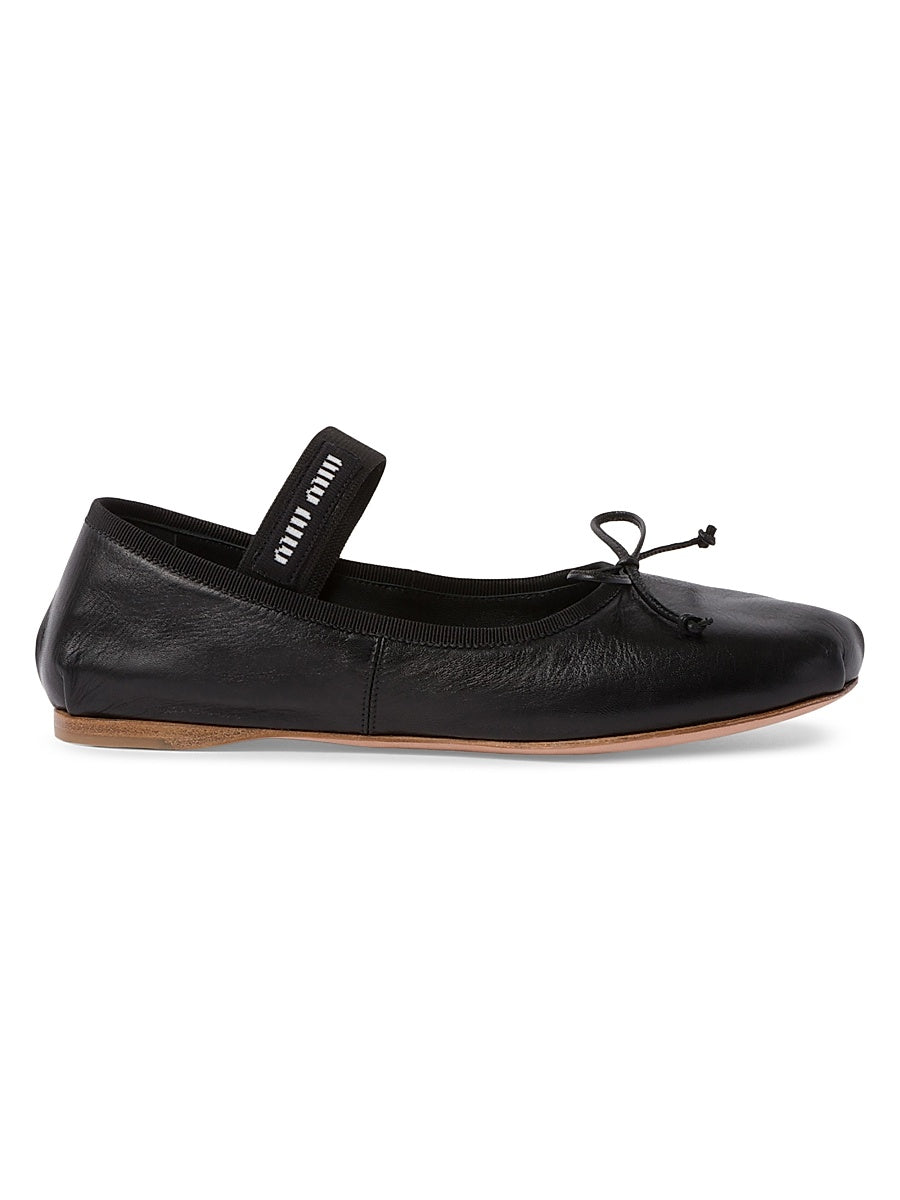 Leather Ballerinas