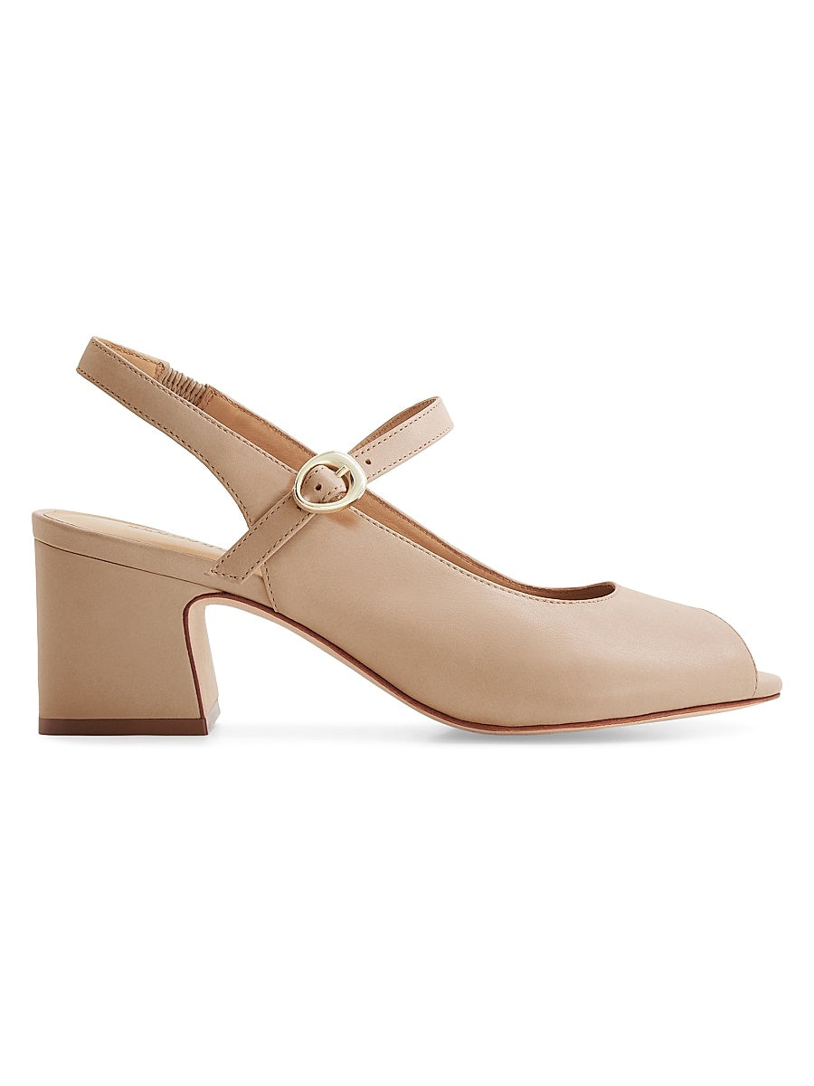 Bailen Mary Jane Peep Toe Heels