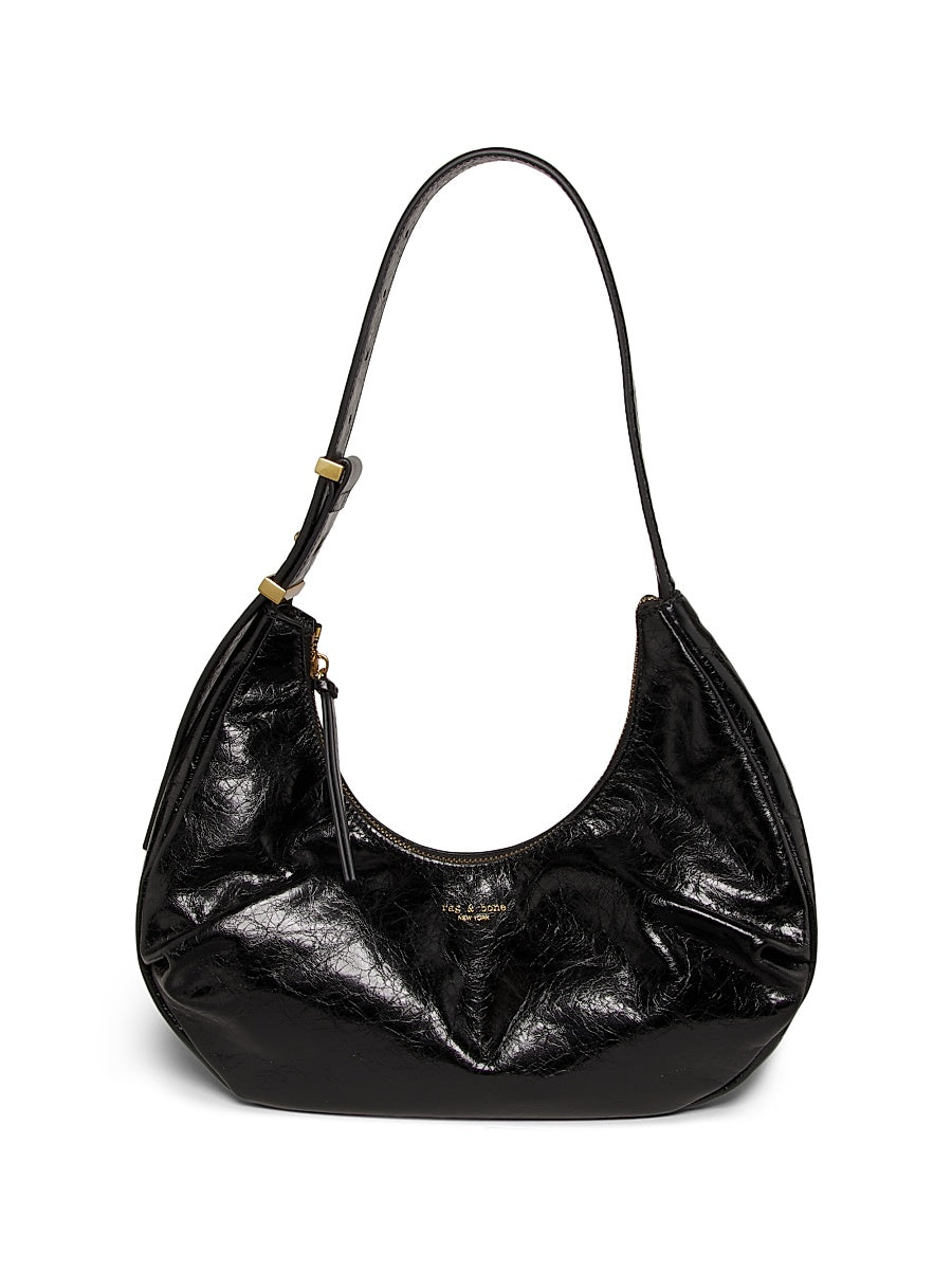 Hudson Leather Hobo Bag