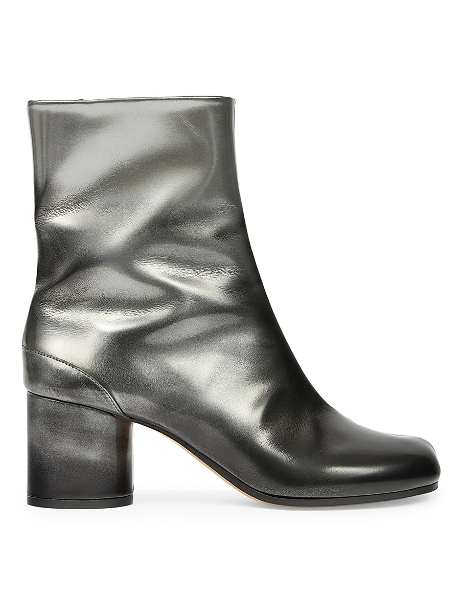Tabi 60MM Metallic Leather Ankle Boots
