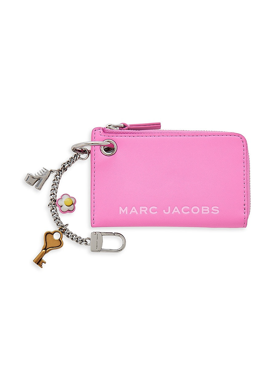 Leather Charm Wallet