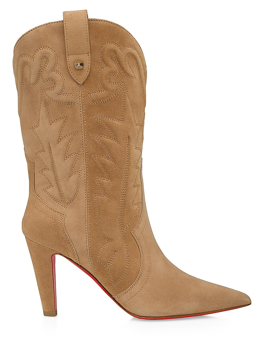 Santiabooty 85MM Velvet Calf Booties