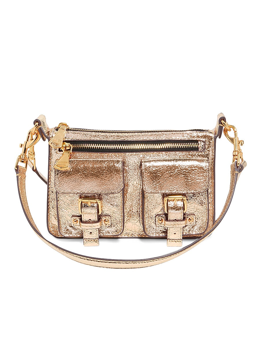 Saddle-Up Leather Mini Convertible Crossbody Bag