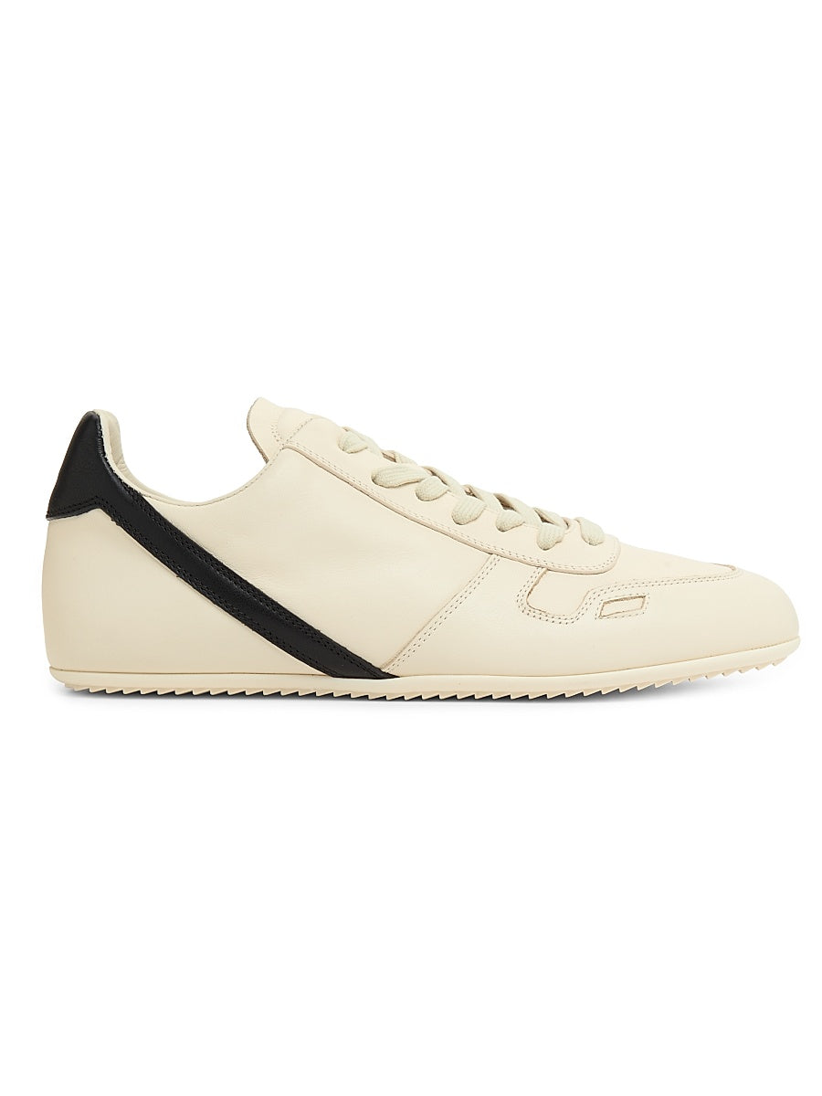 Minimal Leather Low-Top Sneakers
