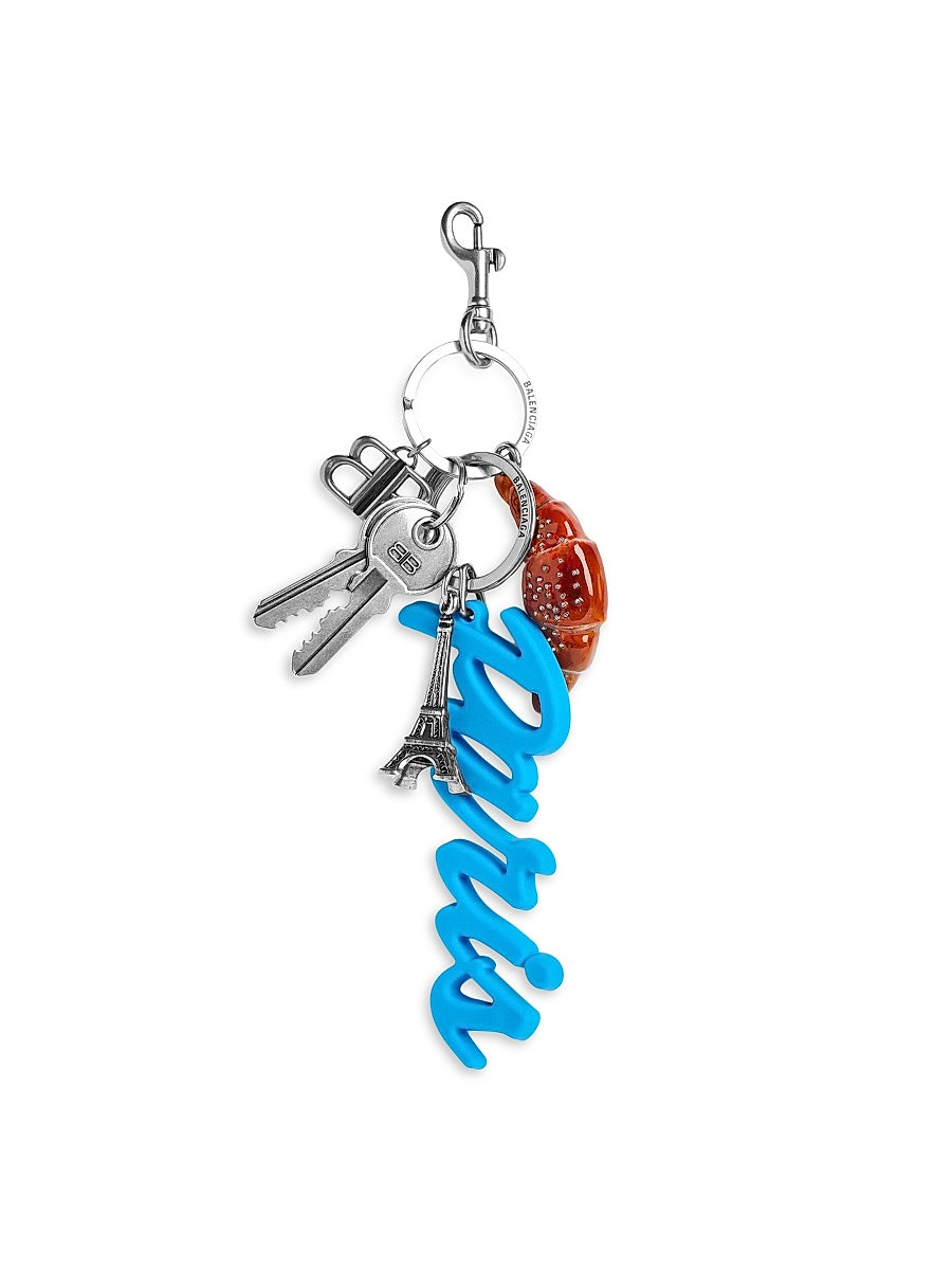 Tourist Paris Croissant Keychain