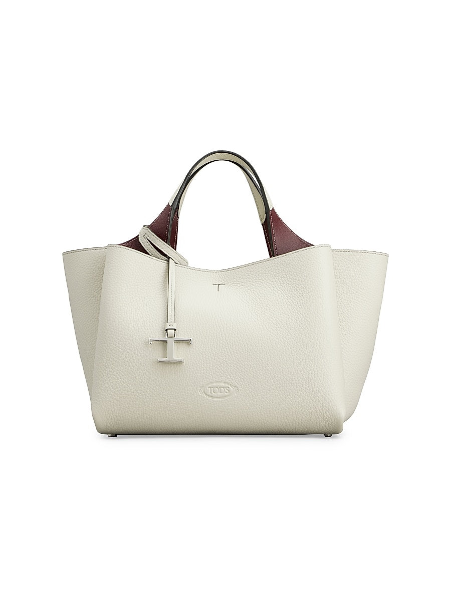 Mini Mancini Leather Tote Bag