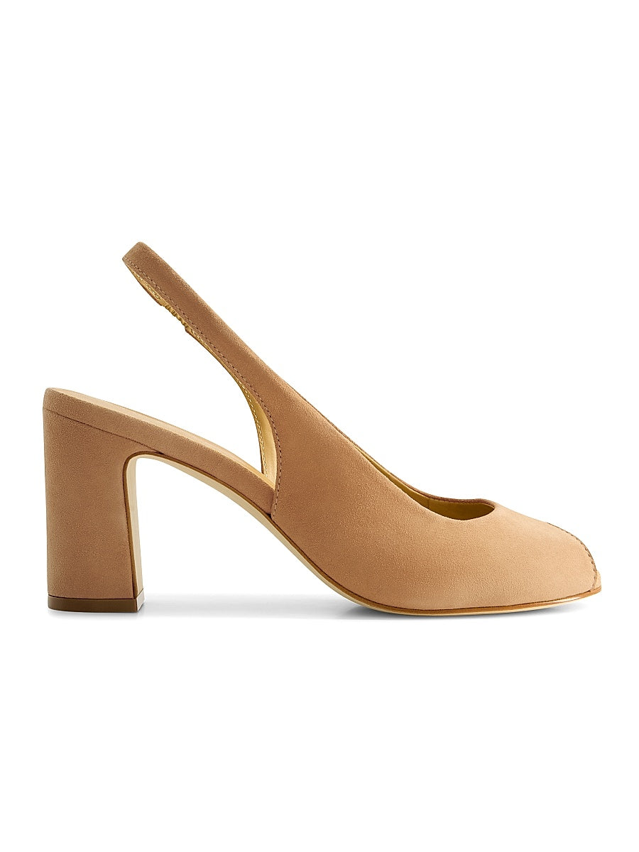 Adell Peep Toe Pumps