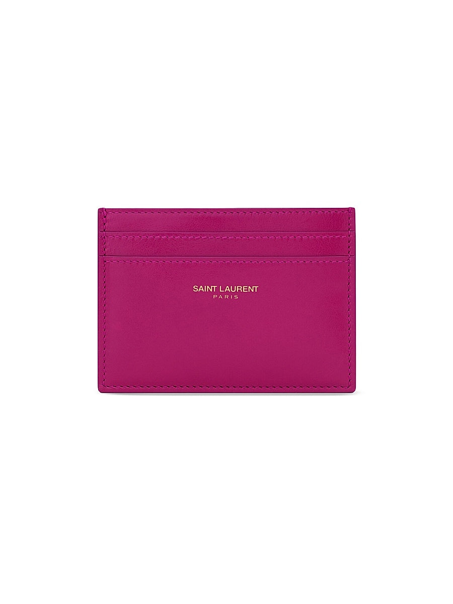 Card Case in Shiny Leather