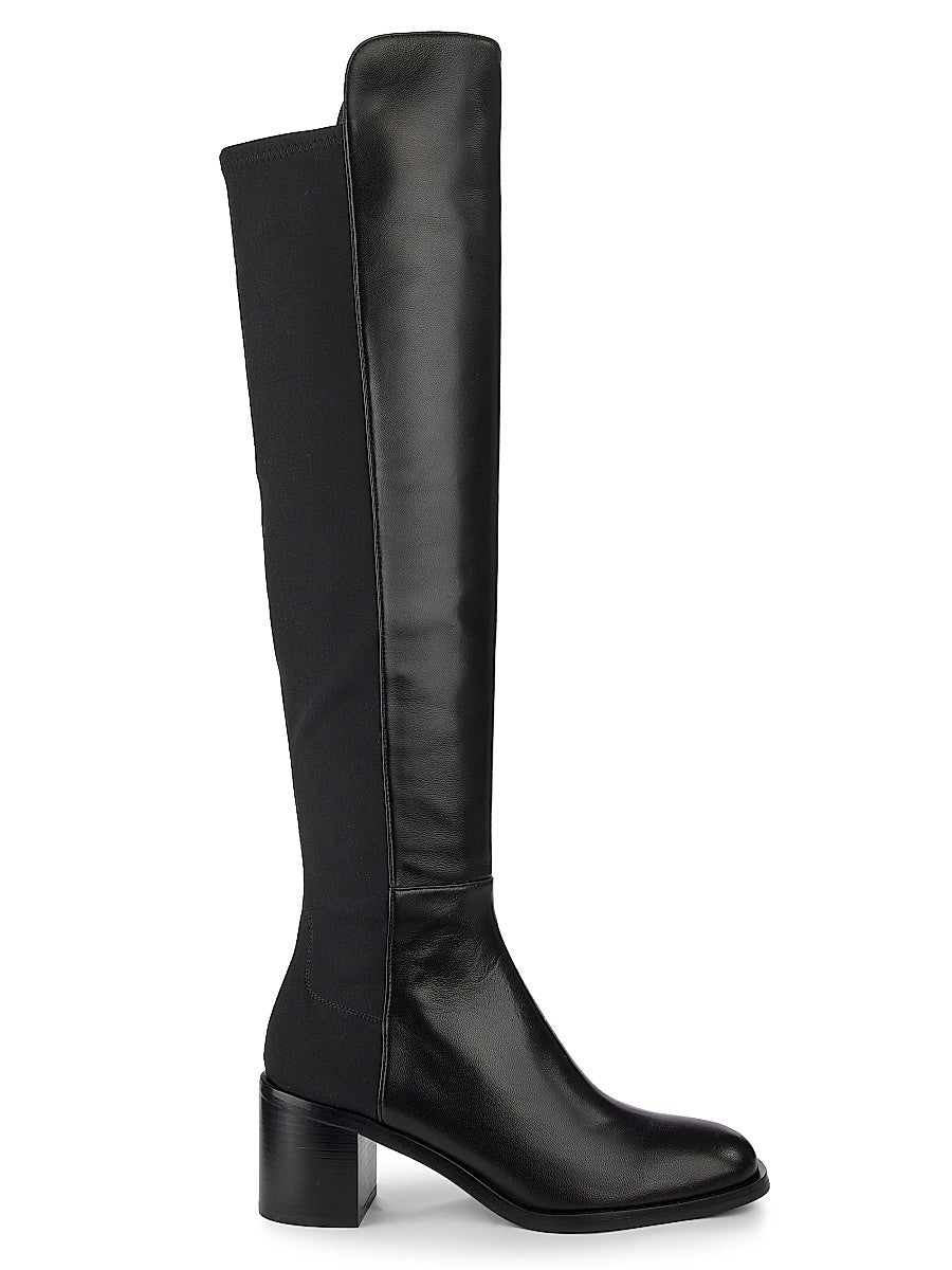 5050 Finn 50MM Leather Ankle Boots