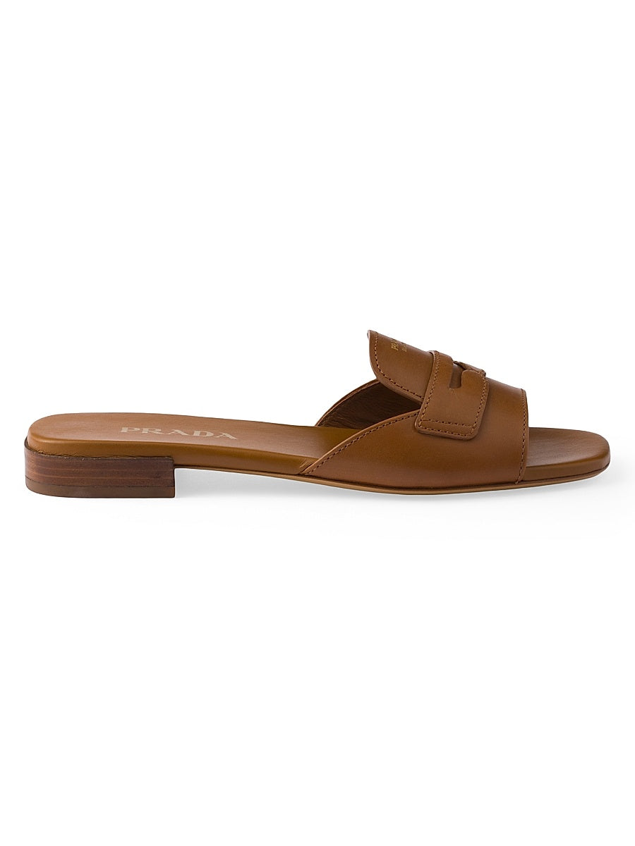 Leather Slides