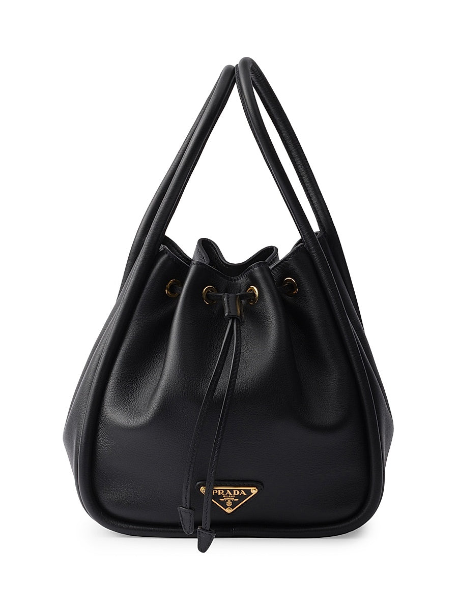 Prada Darling Leather Mini Bucket Bag