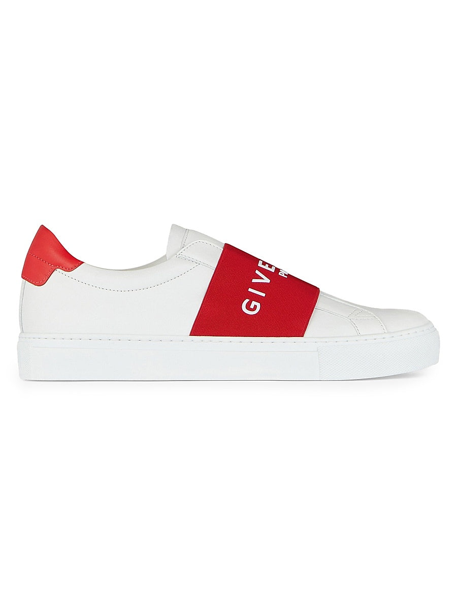 Urban Street Sneakers in Leather with Elastic Band