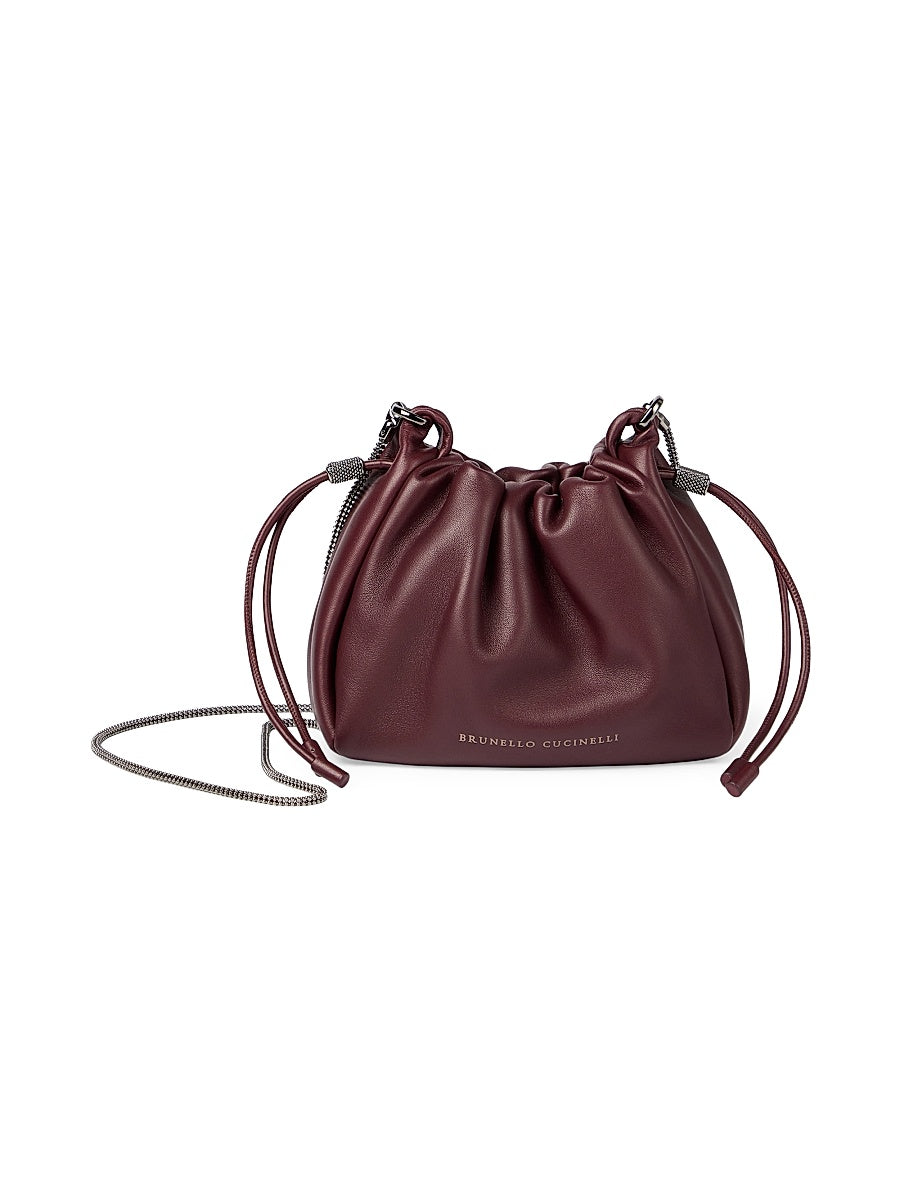Mellow Mini Bucket Bag in Soft Leather