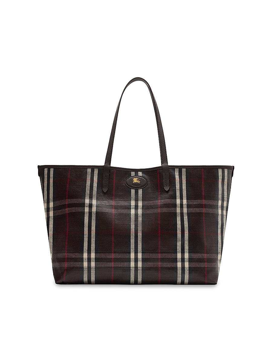 Highlands Checked Tote Bag