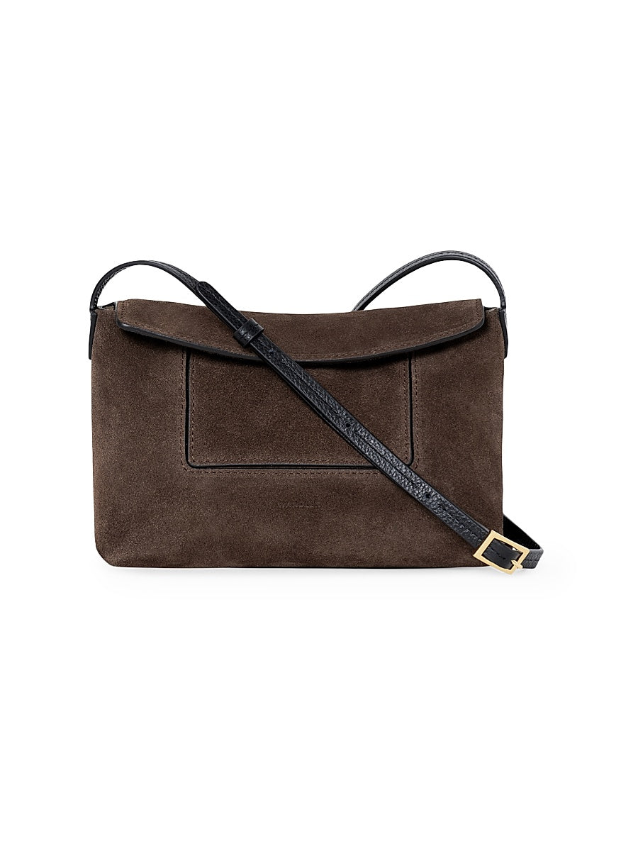 Mini Penelope Suede Slouch Shoulder Bag