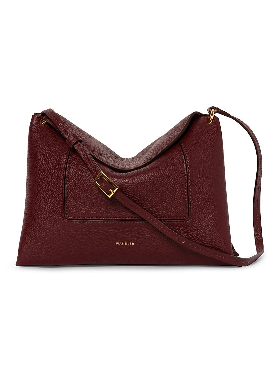 Penelope Slouch Leather Shoulder Bag