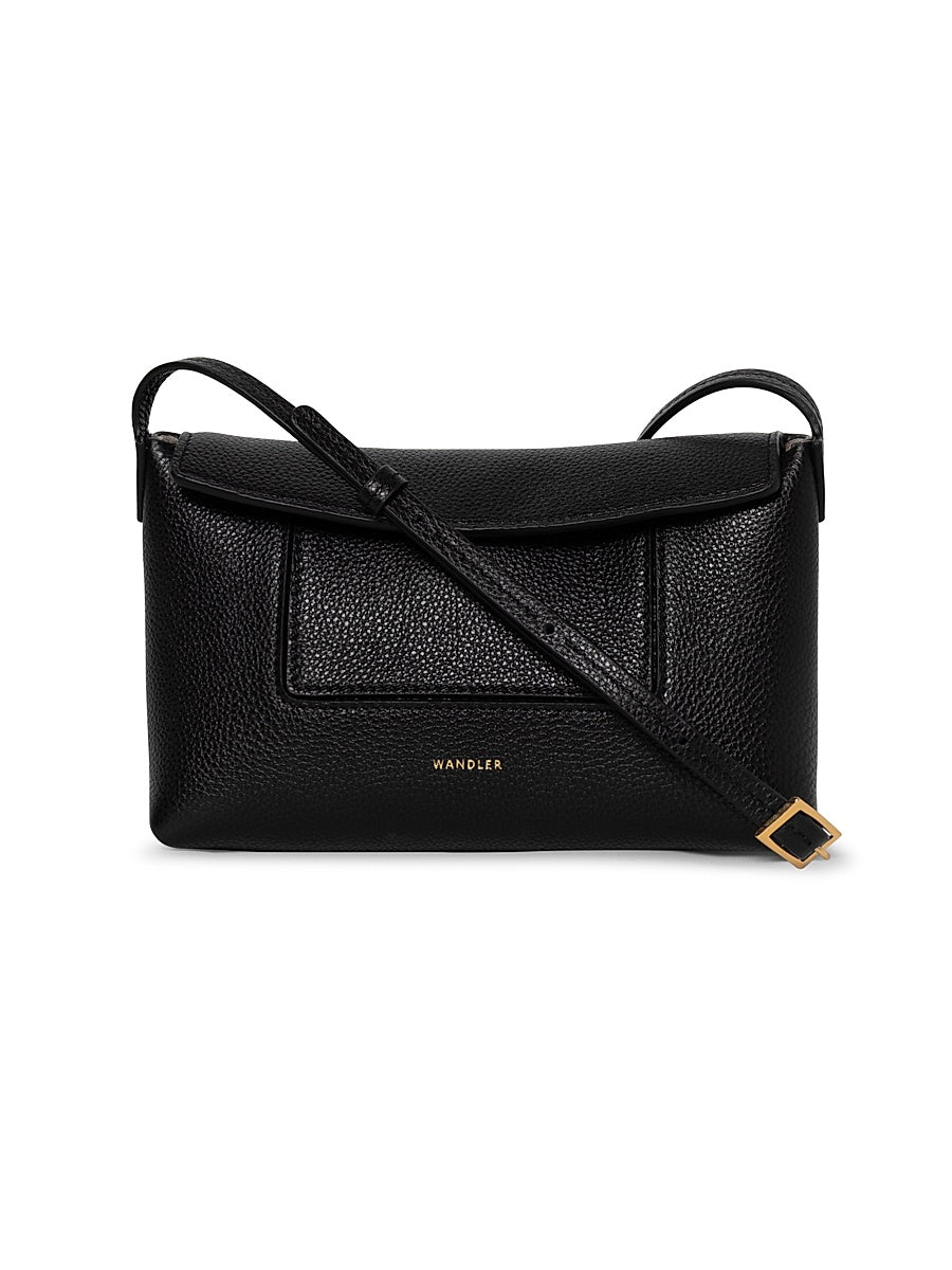 Penelope Mini Slouch Leather Shoulder Bag