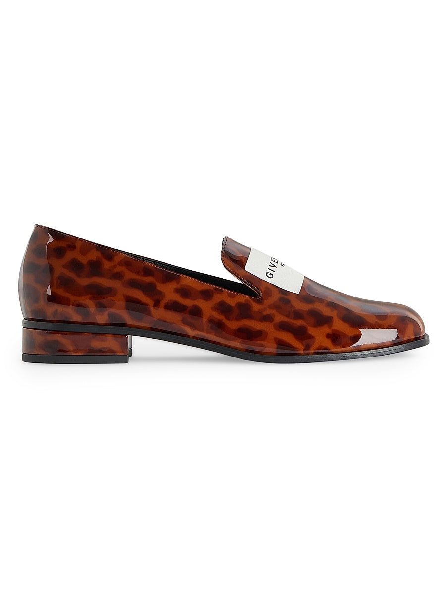 Tux Patent Leather Tortoise Shell Loafers