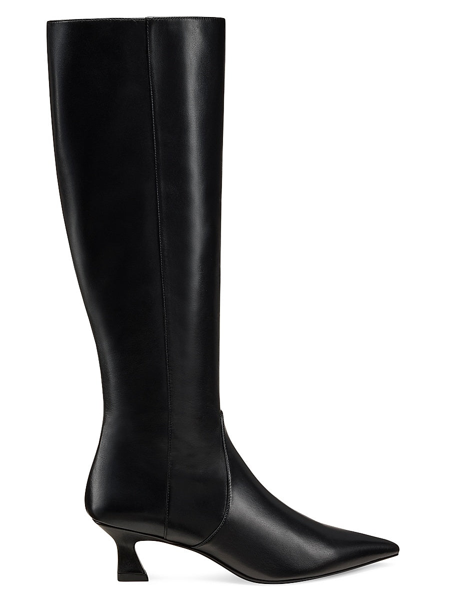Vinnie 50MM Leather Knee-High Boots