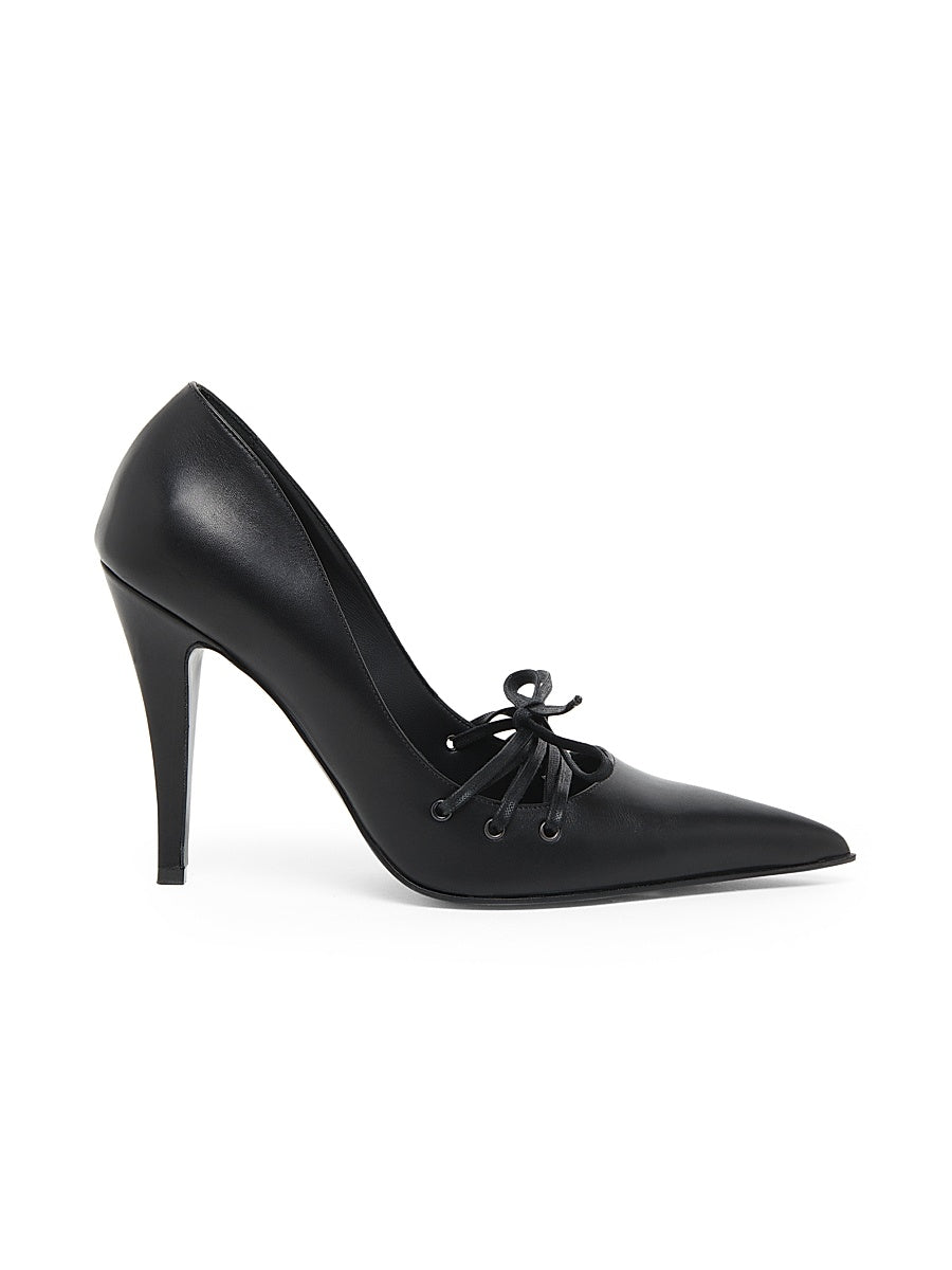 Corset 100MM Leather Pumps