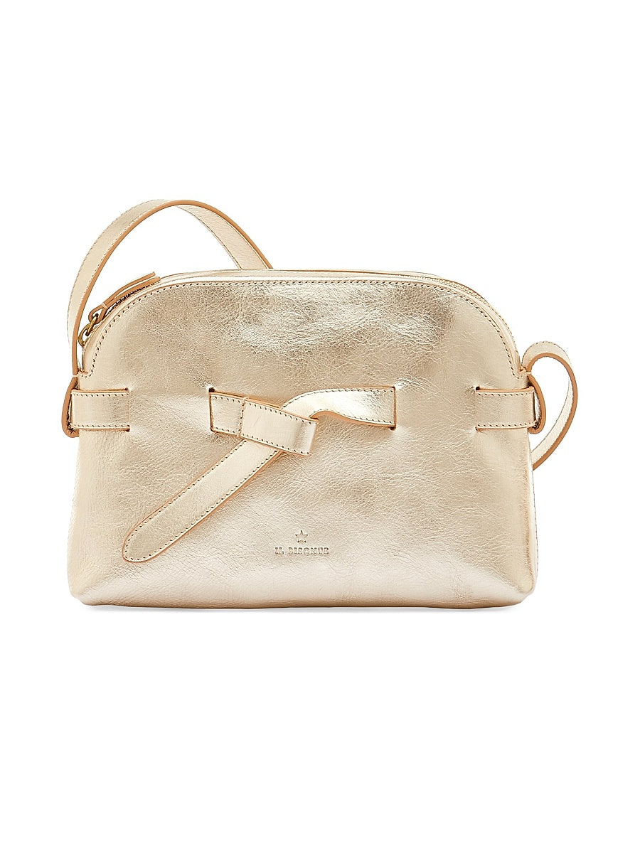 Roseto Leather Crossbody Bag