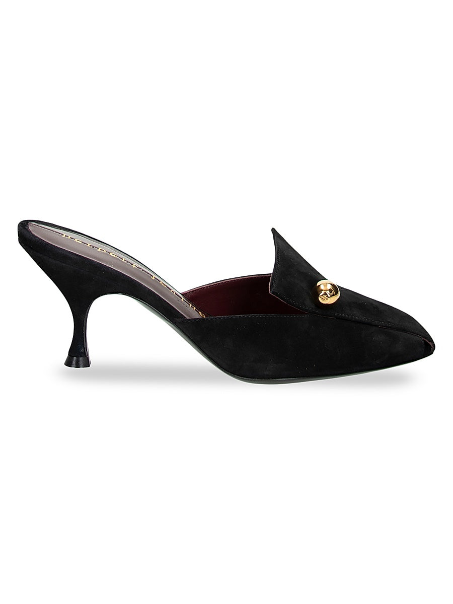 Aperitif Pin-Detail 70MM Suede Mules
