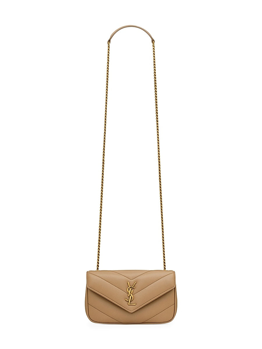 Loulou Mini Bag in Lambskin Leather