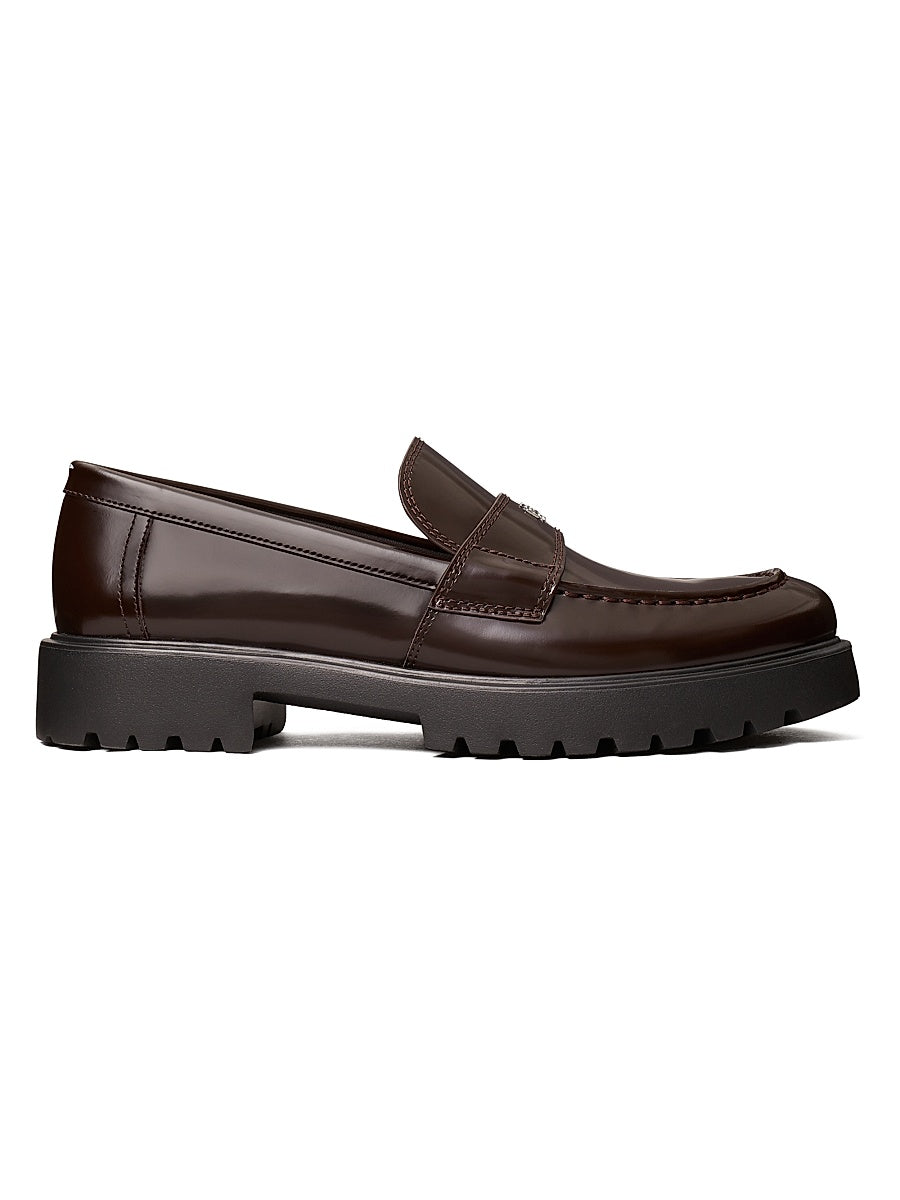 Classic Leather Lug-Sole Loafers