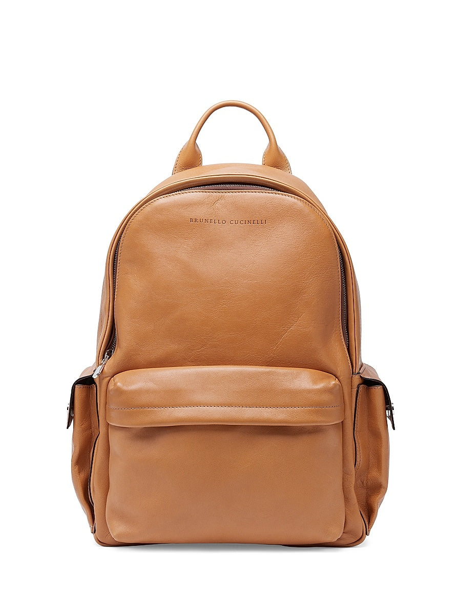 Cowhide Travel Backpack