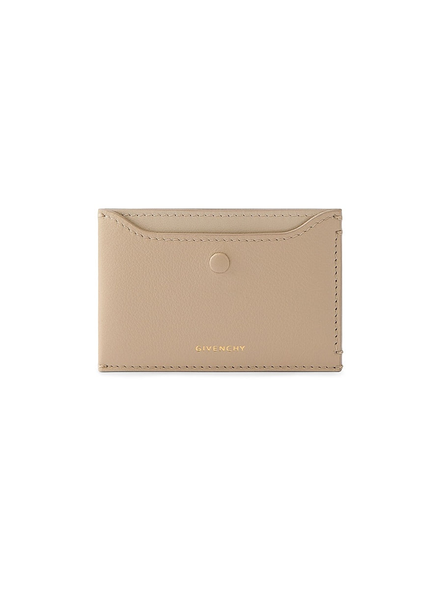 Day Card Holder in Grained Leather