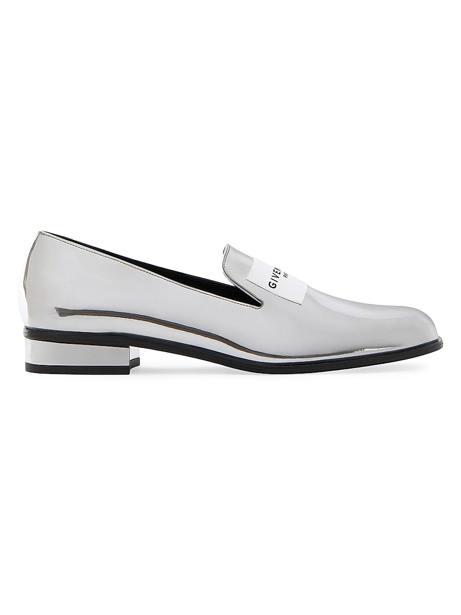 Tux Loafers in Mirror Effect Leather