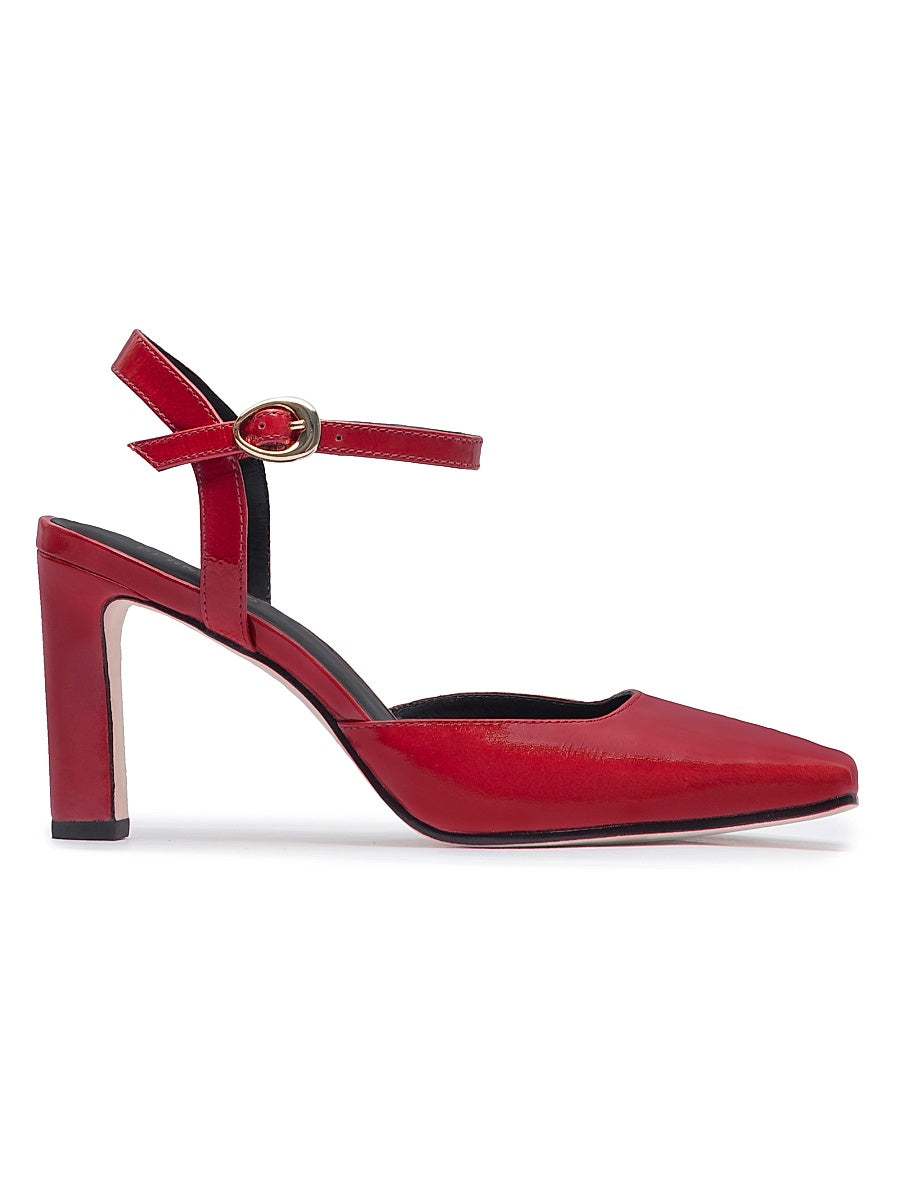 Gama Square Toe Pumps