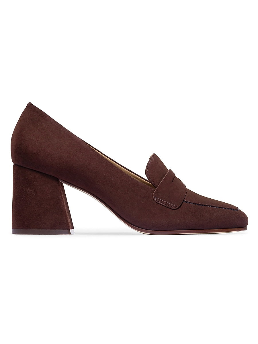 Nessa Block Heel Loafers